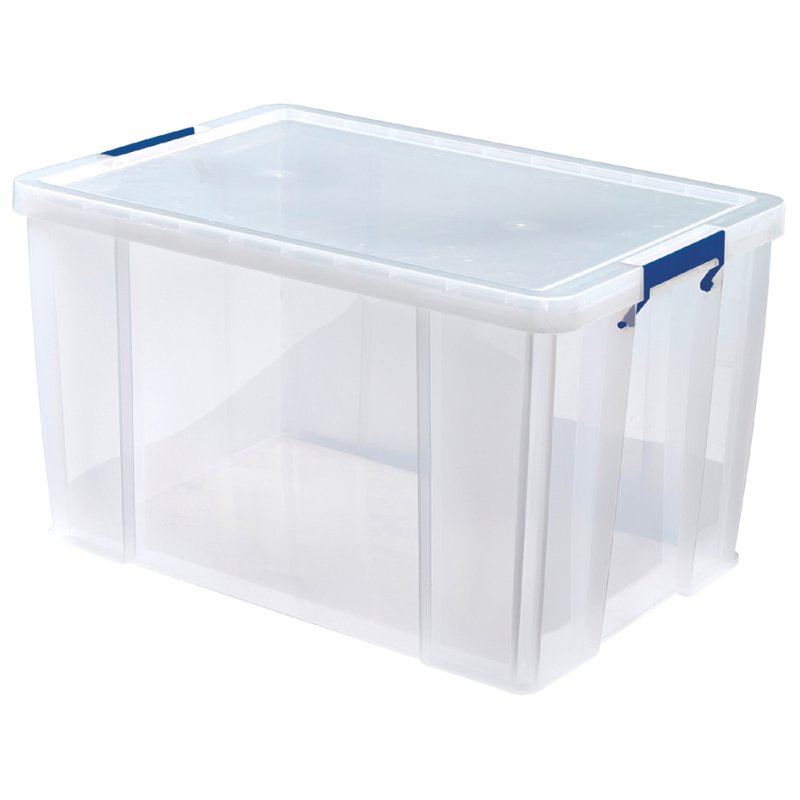Fellowes ProStore opbergbox, 85 liter, transparant